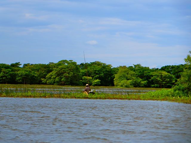 Galkadawala Lake in Sri Lanka