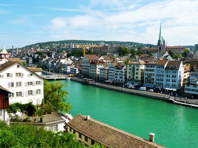 Lindenhof Hill in Switzerland