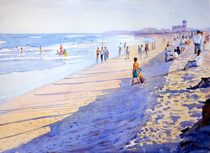 Marina beach Chennai