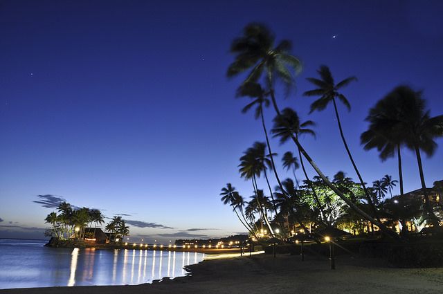 Sandy Beach of Fiji