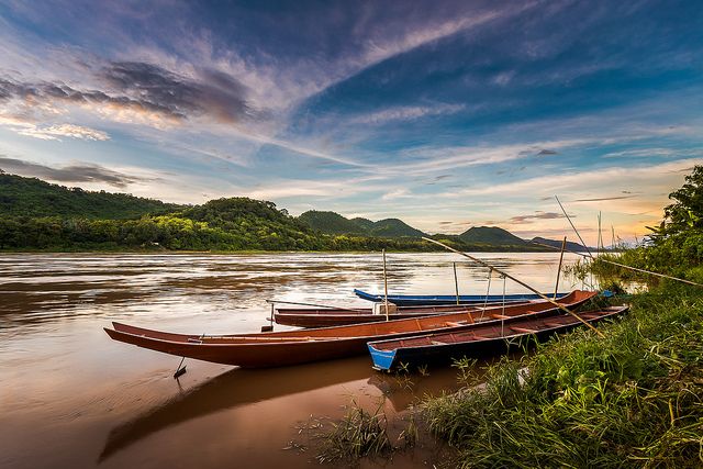 Beachside of Laos