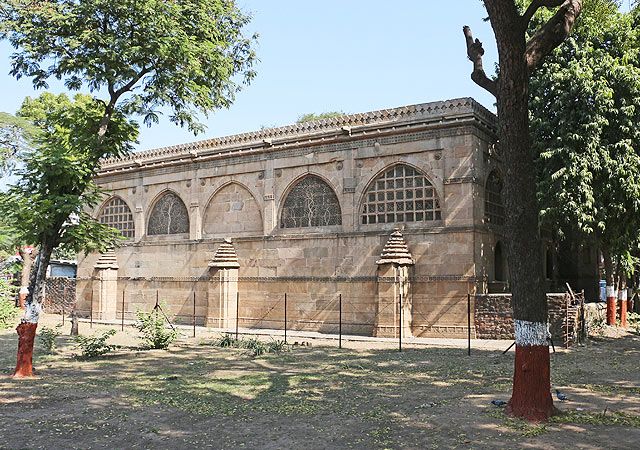 Siddi Syed Mosque in Ahmedabad