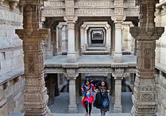 adalaj step well in Ahmedabad