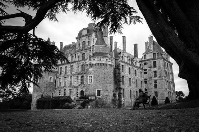 Chateau de Brissac,Maine-et-Loire - The castle of Brissac is the tallest castle in france