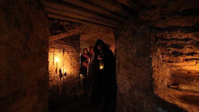 The Real Mary King's Close. Visitor attraction and underground guided tour hidden deep beneath Edinburgh's Royal Mile.