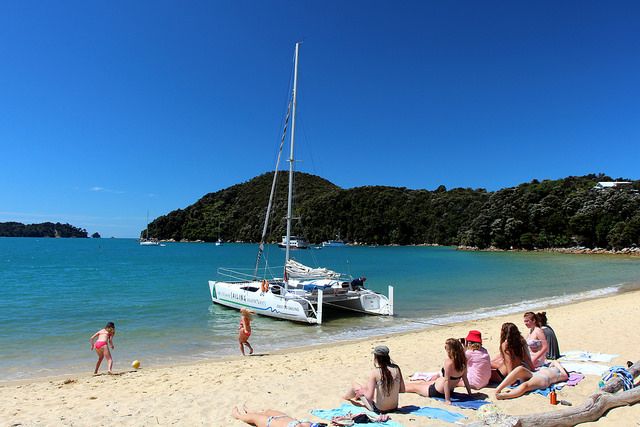 New Zealand beach