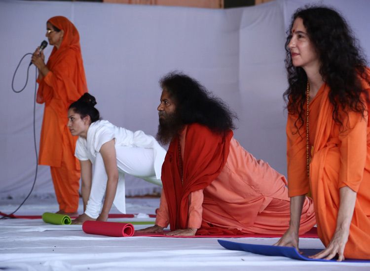 presenters International yoga festival