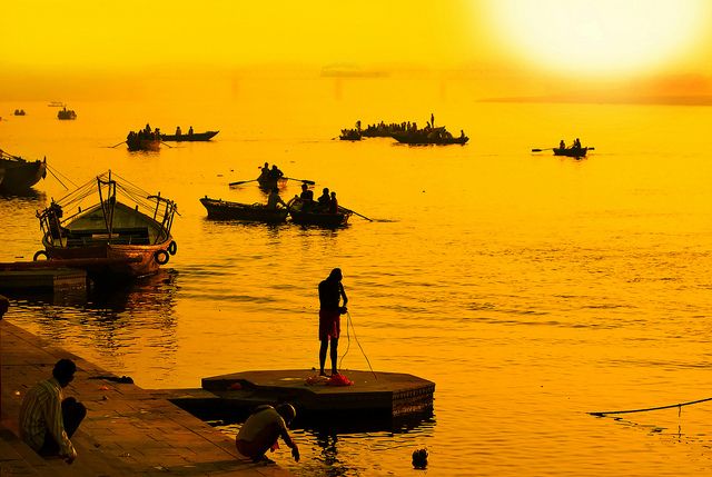 A Sunset Stroll Along The Ghats