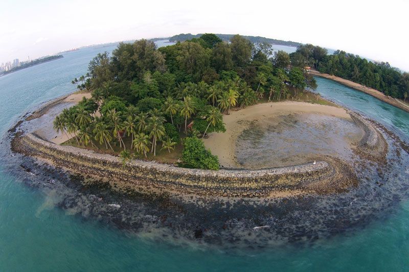 Sisters’ Islands Marine Park in Singapore