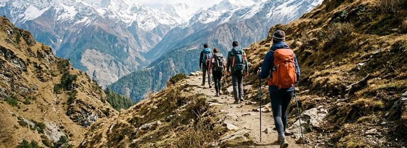 Top 19 Places for Trekking in Uttarakhand