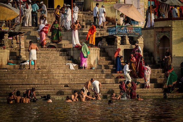 Take Bath in Ganges