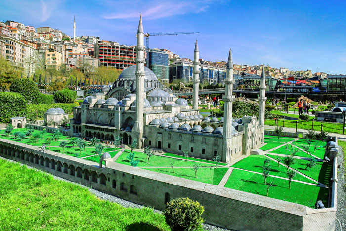 Enjoy at Miniaturk Park in Turkey