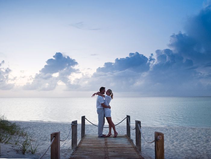 Parrot Cay Island in Turks and Caicos Islands