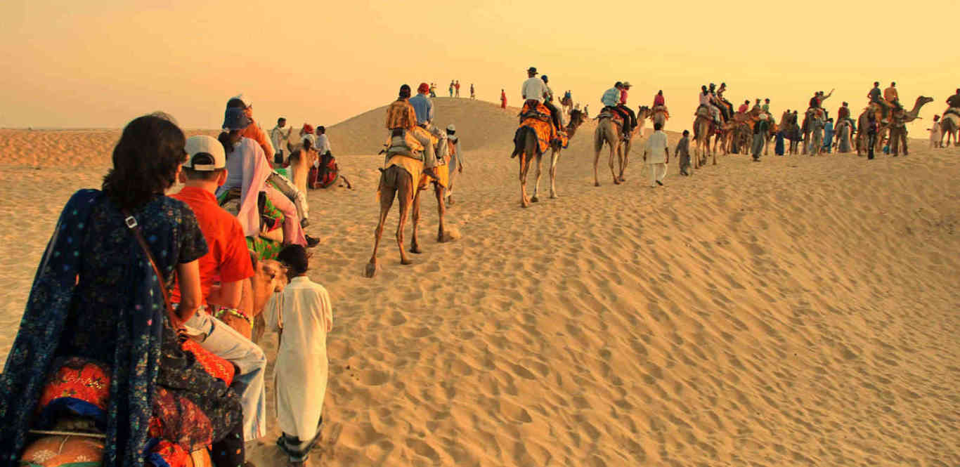 Camel Safari in Jaisalmer