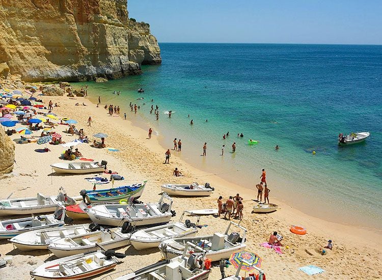 Beache in Algarve