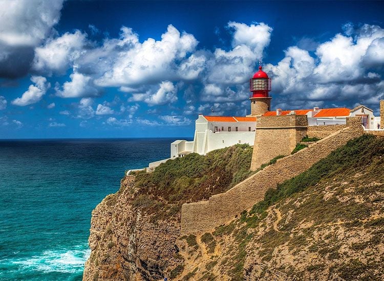 Cape St. Vincent Headland in Portugal