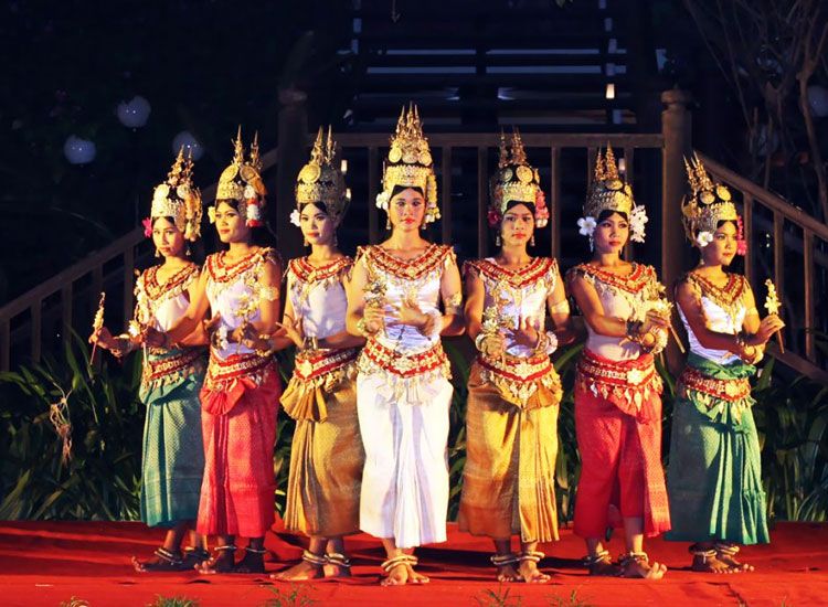 Apsara Classical Dance in Combodia