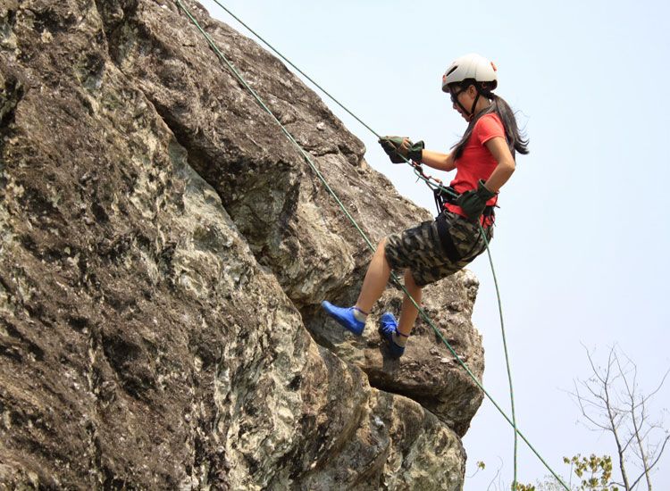 Rock Climbing in sikkim