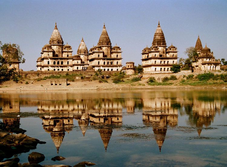 Heritage site in Orchha, Madhya Pradesh