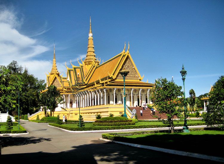 Pagoda, Phnom Penh, Thailand