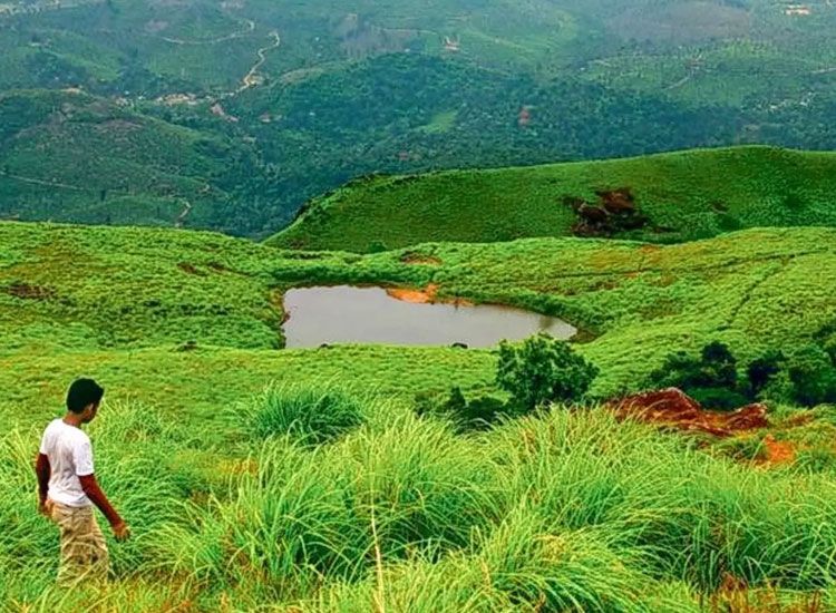 Chembra Peak in Kerala
