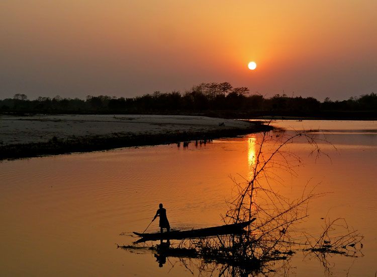 Majuli in Assam