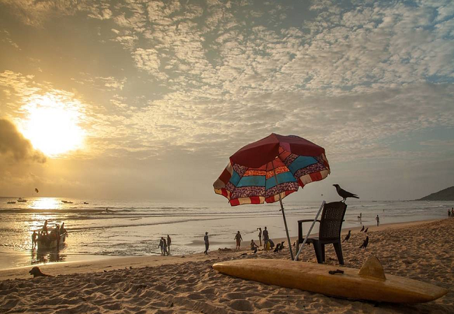 Calangute Beach north goa