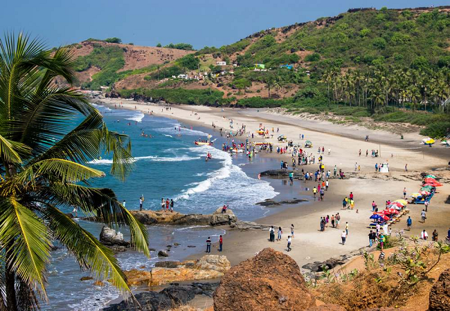 vagator beach north goa