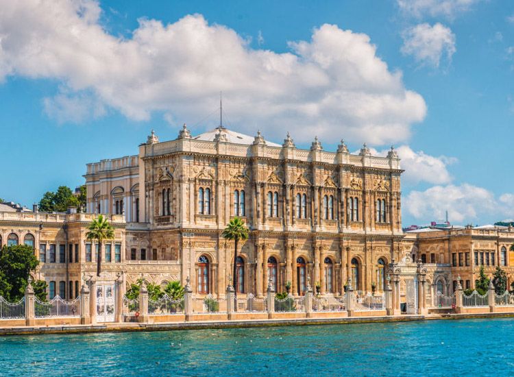 Dolmabahçe Palace in istanbul