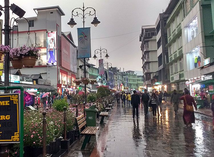 shopping at the MG road