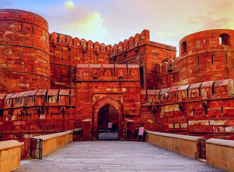 Agra Fort in Agra, Uttar Pradesh