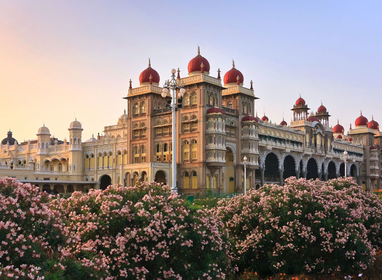 Mysore Palace in Mysore, Karnataka