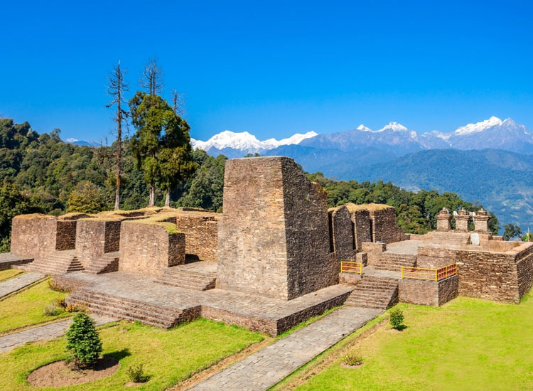 Robdentse Palace in Sikkim