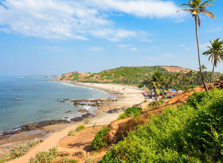 anjuna beach north goa