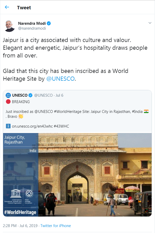  Jaipur - World Heritage Site