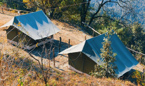 camping in mukteshwar