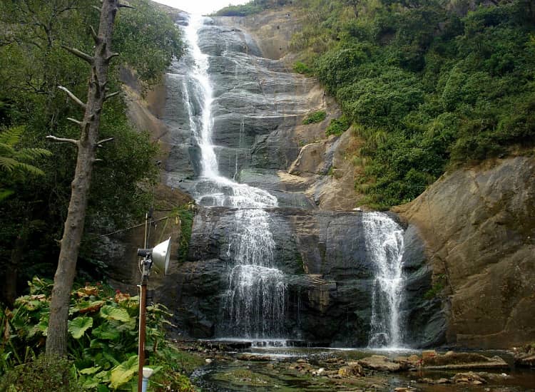 View of Bear Shola Falls