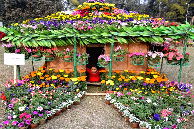 kolkata palaces flower show