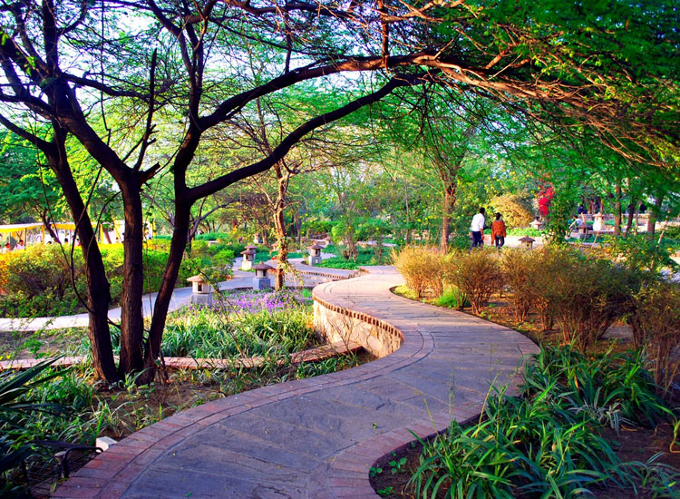 Garden of Five Senses in Delhi