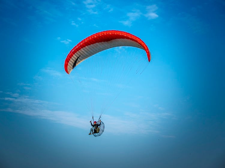 Paragliding in Haryana