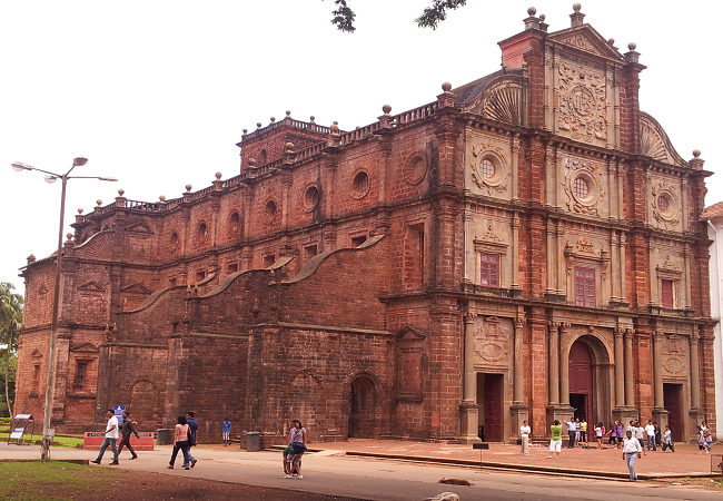 1st day old church in goa