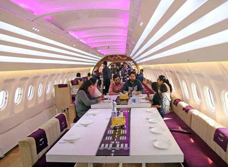 Runway 1 in Delhi- An Airoplane kind restaurant