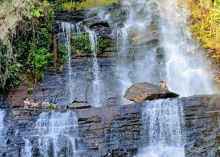 Scenic Jhari Fall
