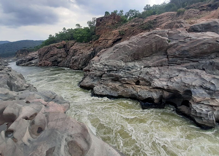 Mekedatu Falls in Karnataka