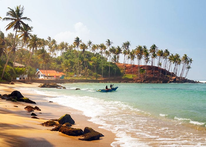 Negombo Beach in Sri Lanka