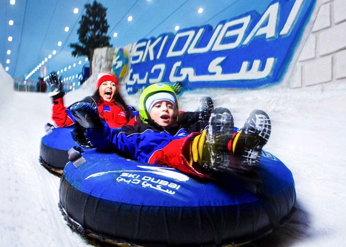 Enjoy Snow at Ski Dubai