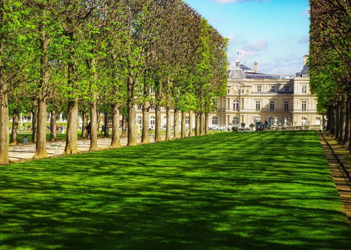 Luxembourg Garden in Paris