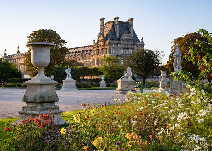 Tuileries Garden in Paris