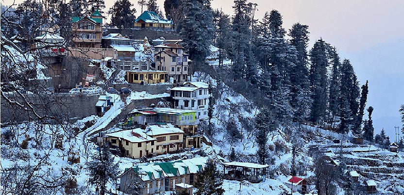 snowfall binsar