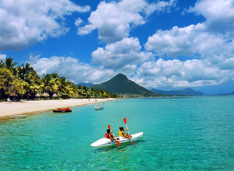 Flic En Flac Beach in Mauritius